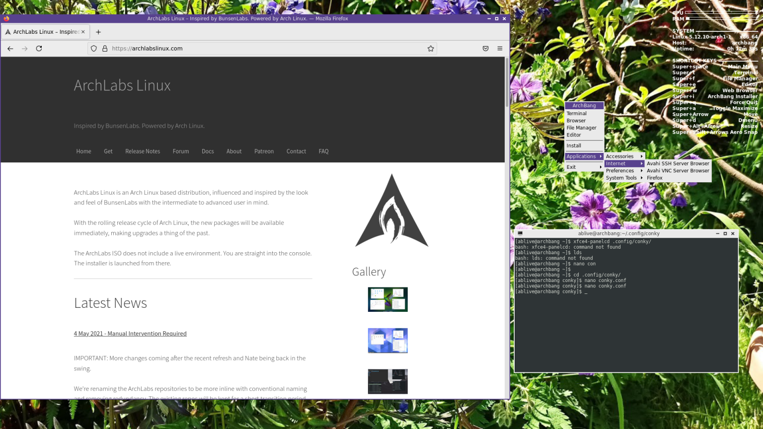 ArchBang 32bit iso update, minor fix ArchBang Live Iso