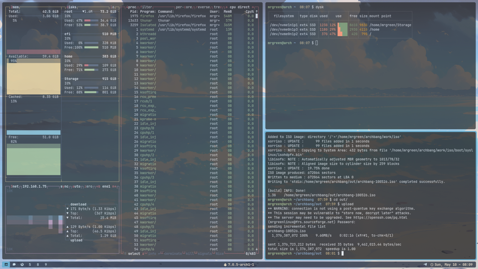Battery icon looks ugly lets fix it…. – ArchBang Linux